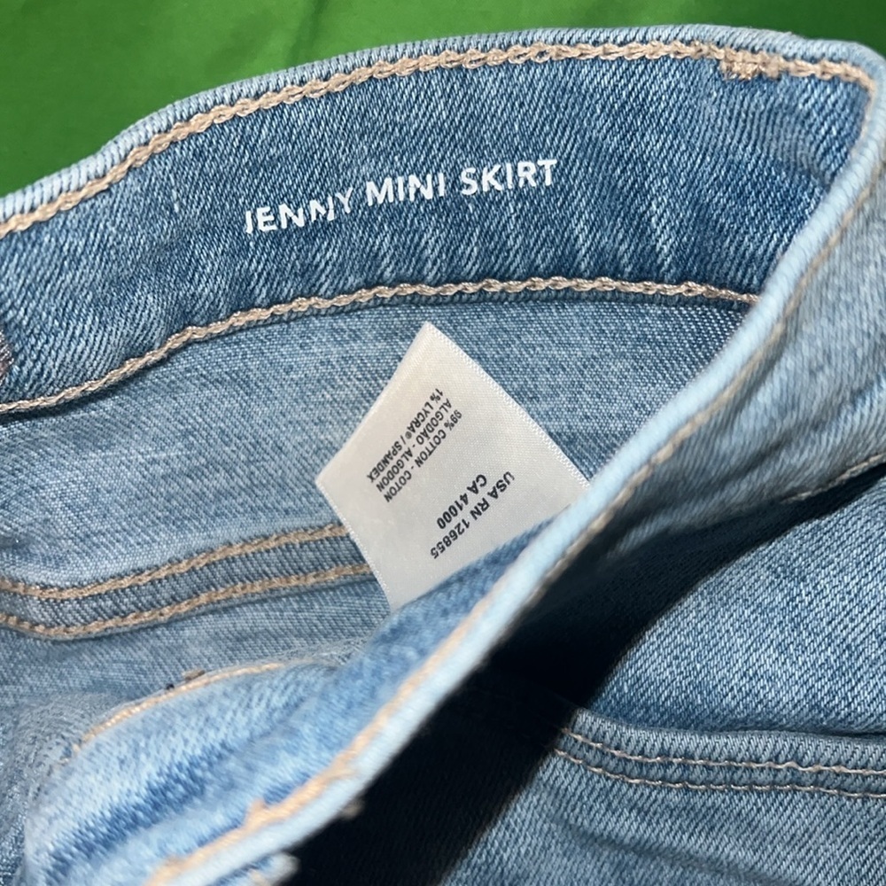 DL1961 Girls size 10 Mini Denim Skirt - Picture 8 of 9